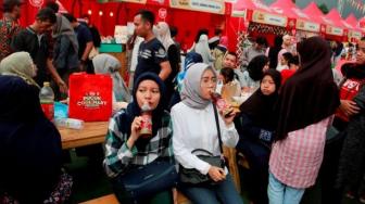 Cicipi Aneka Makanan di Festival Kuliner Terbesar di Jawa Barat