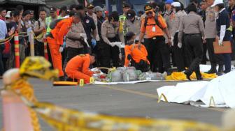 Begini Runutan Identifikasi Jenazah Lion Air di RS Polri