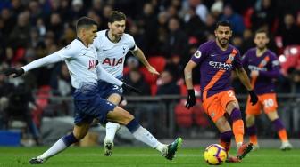 Riyad Mahrez Pastikan Kemenangan Manchester City di Kandang Spurs