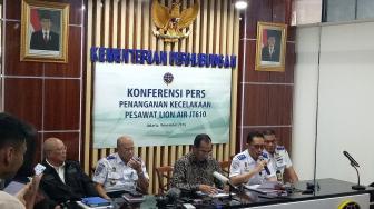 Menhub Sebut Lion Air JT 610 Punya 2 Black Box, 1 Belum Ditemukan