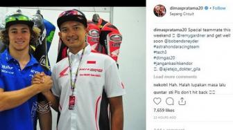 Rider Senior Ini Antusias Dimas Ekky Bakal Mengaspal di Moto2