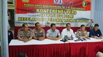 Jasa Raharja Mendata Keluarga Penumpang Lion Air JT 610 PQ LQP