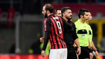 Gattuso Berharap Cedera Higuain Tak Parah Jelang Hadapi Juventus