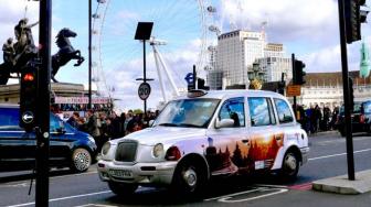 Indonesia Kenalkan Wonderful Indonesia di Black Cab Taxi London