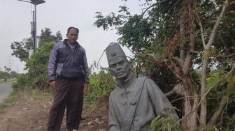 Dianggap Berhala Sirik, Patung Pahlawan Nasional Dibuang ke Sungai