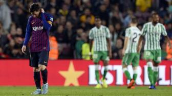 Messi Cetak Dua Gol, Barcelona Tetap Kalah Lawan Real Betis