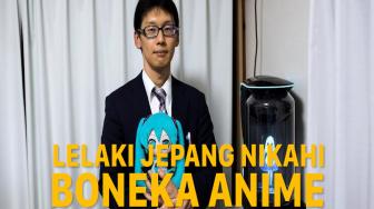 Trauma Perempuan, Lelaki Jepang Nikahi Boneka Anime