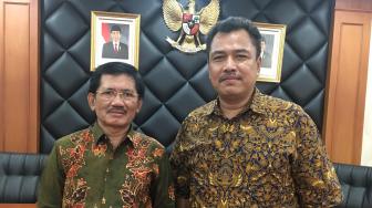 Bahas Infrastuktur, DPRD Serang Temui Biro Persidangan DPR RI