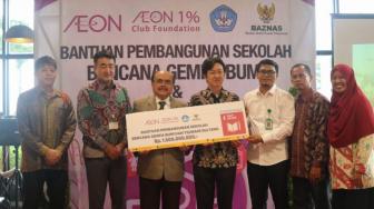 AEON Group - BAZNAS Donasikan Rp 1,6 M untuk Korban Gempa Sulteng