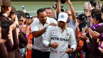 Will Smith "Bikin Onar" di F1 GP Abu Dhabi 2018 !