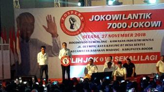 Jokowi Serukan Salam Satu Jari Diganti