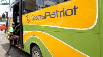 Transpatriot Rute HI-Terminal Bekasi Disetop Bukan Gegara Pendapatan