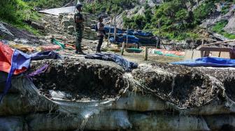 Polisi Kesulitan Awasi Aktivitas Tambang Emas Ilegal di Gunung Botak