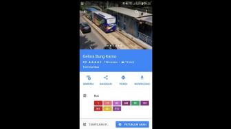 Hore! Rute Busway Real Time Bisa Dilihat di Google Maps