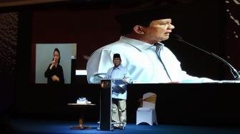 Sindir Awak Media, Prabowo: Mereka ke Sini Tunggu Gue Salah Ngomong