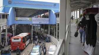 Uji Coba Skybridge Tanah Abang