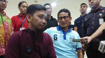 Semangati Difabel Pengangguran, Sandiaga: Tetap OC, Optimis dan Cemungut