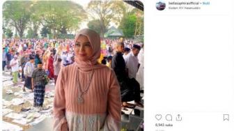 Mualaf, Bella Saphira Tampil Cantik Berhijab