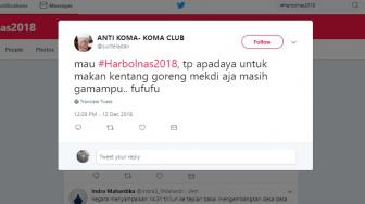 10 Tweet Kocak Sobat Miskin di #Harbolnas2018