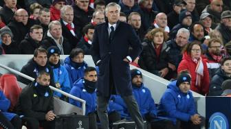 Napoli Gagal Lolos dari Grup Neraka, Ancelotti: Tak Ada Penyesalan