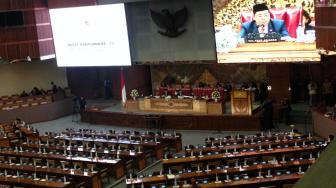 Rapat Penutupan Masa Sidang DPR Dihadiri Sedikit Anggota Dewan