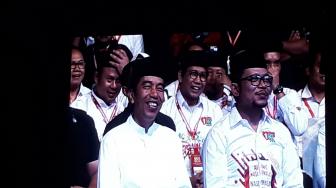 Jokowi Hadiri Haul Kesembilan Gus Dur, Pekikan 'Jokowi No. 1' Menggema