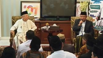 Prabowo Sebut Indonesia Akan Punah, Maruf Amin : Memang Hewan Purba?