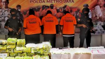 Polda Metro Jaya Ungkap 70 Kg Shabu Jaringan Internasional