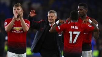 MU Menang Telak Atas Cardiff, Debut Manis Solskjaer