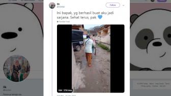 Berhasil Menjadi Sarjana, Cewek Ini Bagi Kisah Haru di Baliknya