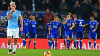 Leicester Tumbangkan Manchester City