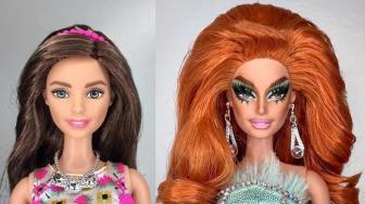 Seniman Ini Ubah Boneka Cute Pinky Barbie Jadi Drag Queen