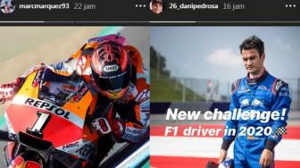 Bikin Geger, Marquez Kenakan Nomor 1 di MotoGP 2019, Pedrosa ke F1?