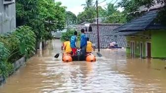 Sebagian Wilayah Makassar Terendam Banjir, Ketinggian Air Capai 1,5 Meter