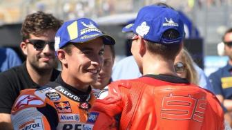 Kedatangan Lorenzo ke Honda Tak Ganggu Mental Juara Marquez