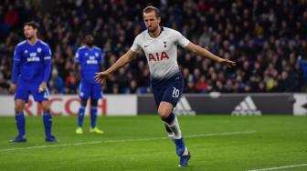 Spurs Bungkam Cardiff, Harry Kane Ukir Sejarah Baru