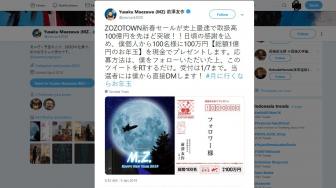 Konglomerat Jepang Pecahkan Rekor Tweet Paling Banyak Di-retweet