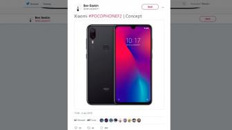 Pocophone F2, Usung Poni Waterdrop dan Lebih Tipis ?