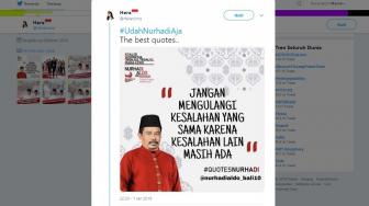 Sempat Jadi Trending, Pendukung Capres Nurhadi Bikin Meme Kocak