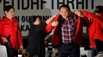 Kembali ke Politik, Ahok Resmi Jadi Kader PDIP