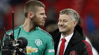 MU Taklukkan Tottenham Hotspur, De Gea Angkat Topi pada Solskjaer