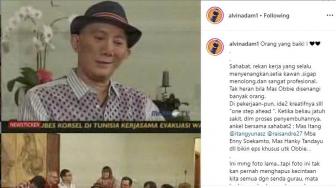 Robby Tumewu Dikenal Menyenangkan, Setia Kawan, dan Suka Menolong