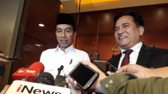 Tiga Jam Pemantapan Debat Pilpres 2019, Jokowi: Mantap Betul!