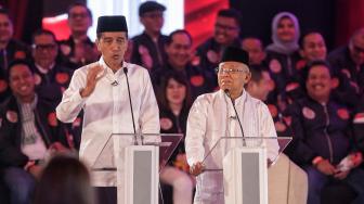 TKN: Jokowi - Ma'ruf Siap Debat Tanpa Kisi-kisi