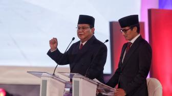 Prabowo Akui Sempat Tegang di Debat Capres Pertama