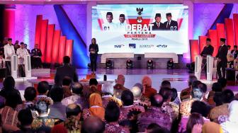 Debat Capres-Cawapres Pertama Pilpres 2019