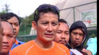 Sandiaga Minta Pendukungnya Jangan Bentrok dengan Kubu Jokowi saat Debat