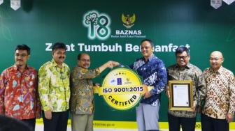 Awal 2019, BAZNAS Kembali Raih Sertifikat ISO 9001-2015