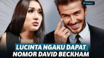Lucinta Luna Ngaku Dapat Nomor David Beckham. Netizen: David Bekam Kali!