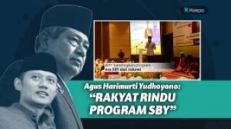 AHY Klaim Program Jaman SBY Lebih Menyentuh Rakyat Dibanding Jokowi